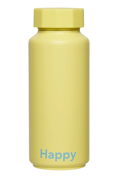 Θερμός Design Letters Special Edition 500 ml χρώμα: κίτρινο