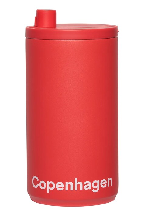 Θερμική κούπα Design Letters Travel Mug 350 ml χρώμα: κόκκινο