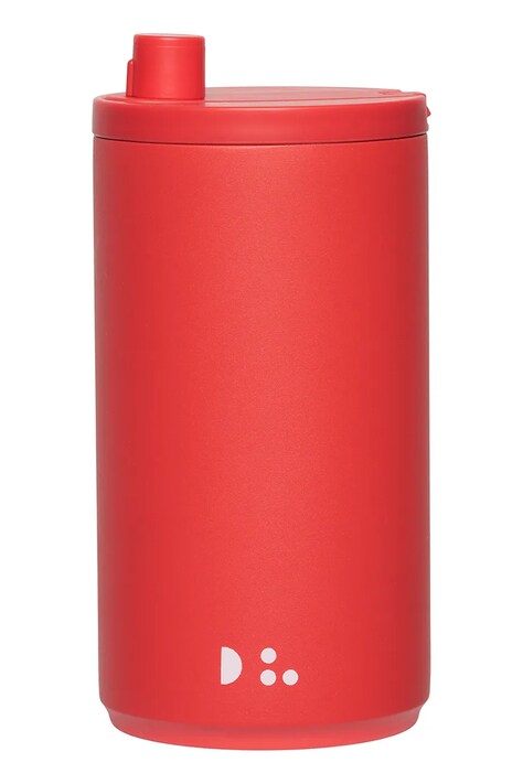Θερμική κούπα Design Letters Travel Mug 350 ml χρώμα: κόκκινο