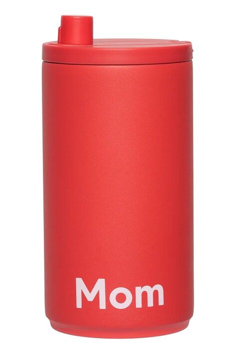 Θερμική κούπα Design Letters Travel Mug 350 ml χρώμα: κόκκινο