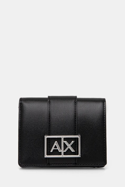 Πορτοφόλι Armani Exchange χρώμα: μαύρο, XW000360 AF12039