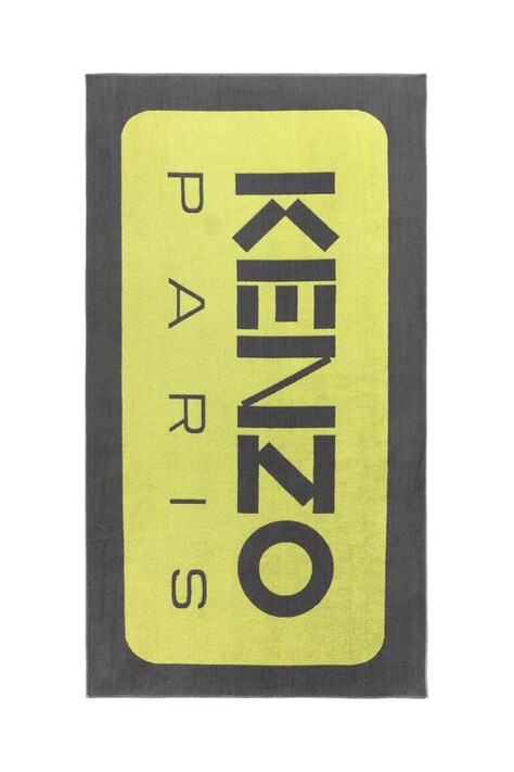 Βαμβακερή πετσέτα θαλάσσης Kenzo KLABEL Absynthe 90 x 160 cm χρώμα: πολύχρωμο