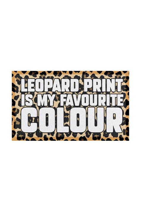 Χαλάκι Artsy Doormats Brown Leopard 70x40 cm χρώμα: πολύχρωμο