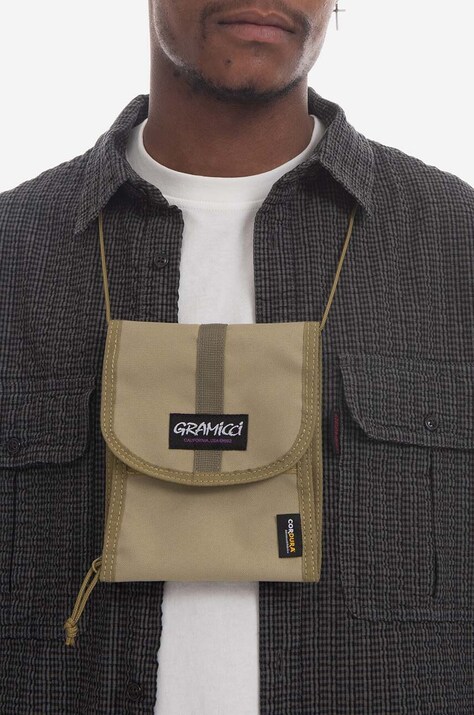 Σακίδιο Gramicci Cordura Neck Pouch χρώμα: μπεζ