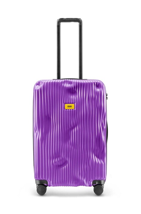 Βαλίτσα Crash Baggage STRIPE χρώμα: κίτρινο, CB152