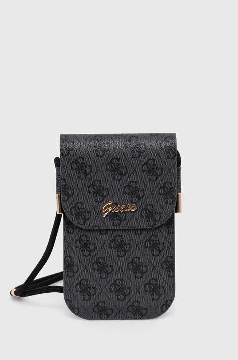 Θηκη κινητού Guess χρώμα: γκρι