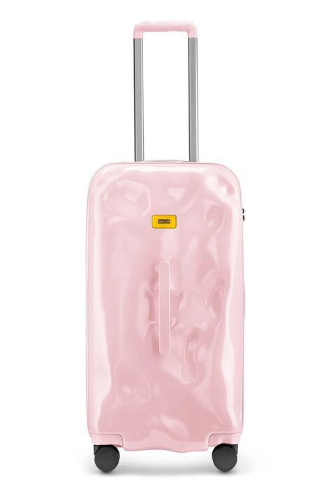Βαλίτσα Crash Baggage TRUNK χρώμα: ροζ, CB168