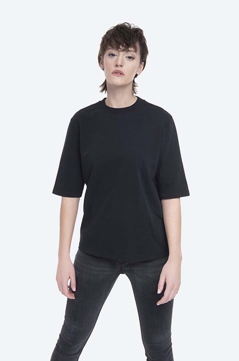 Βαμβακερό μπλουζάκι Norse Projects Ginny Heavy Jersey χρώμα: μαύρο