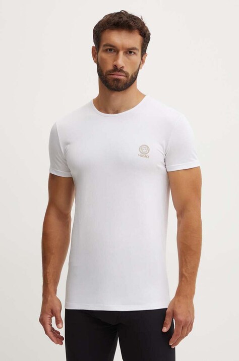 Μπλουζάκι Versace 2-pack χρώμα: άσπρο, AU10193 1A10011