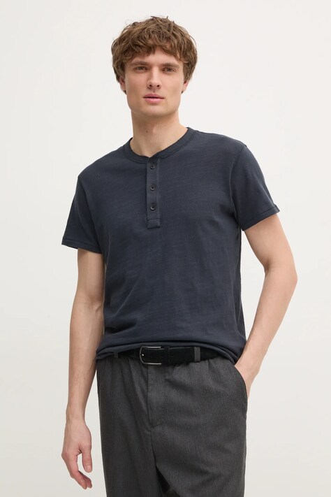 Βαμβακερό μπλουζάκι Rag & Bone ανδρικό, χρώμα: ναυτικό μπλε, M000T906G