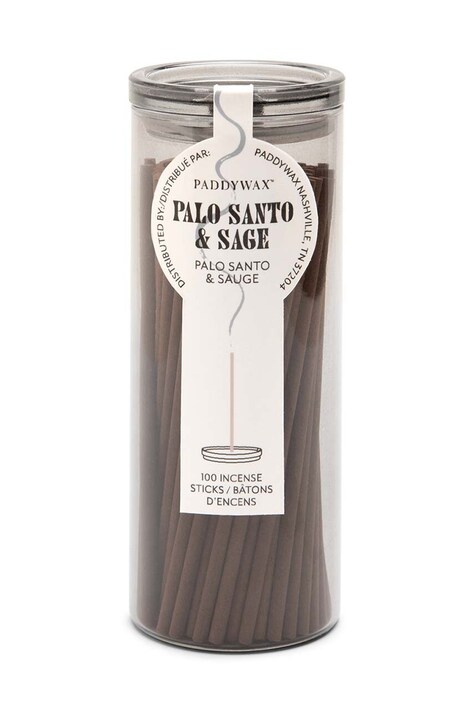 Σετ αρωματικών στικ Paddywax Palo Santo & Sage 100-pack