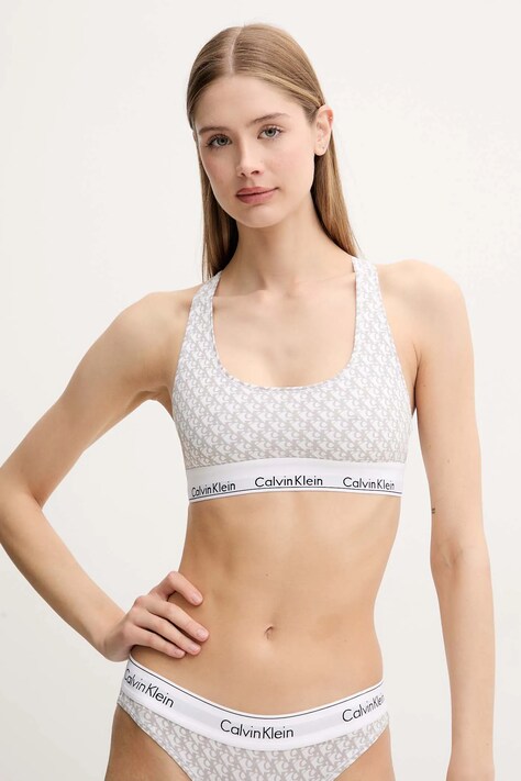 Σουτιέν Calvin Klein Underwear χρώμα: γκρι, 0000F3785E
