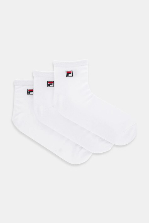 Κάλτσες Fila(3 pack) ανδρικες, χρώμα: άσπρο