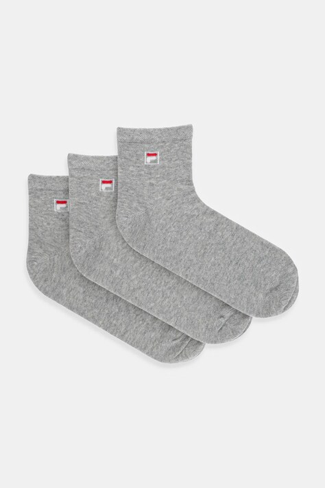 Κάλτσες Fila(3 pack) ανδρικες, χρώμα: γκρι