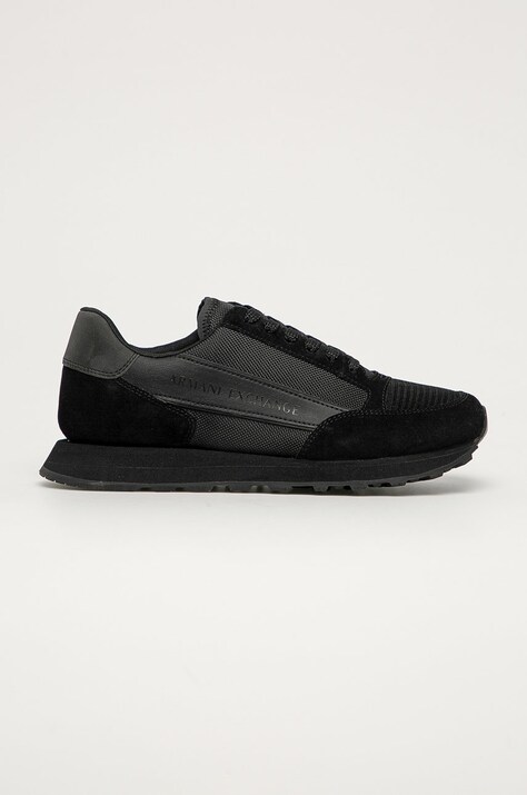Παπούτσια Armani Exchange χρώμα: μαύρο F3XUX083 XV263