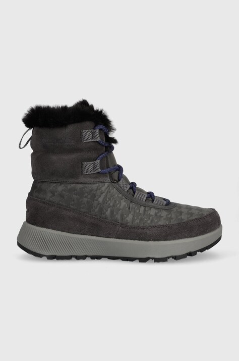 Μπότες χιονιού Columbia SLOPESIDE PEAK LUXE χρώμα: μαύρο 1979551