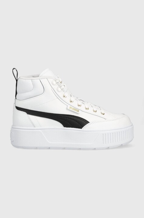 Αθλητικά Puma  Karmen Mid χρώμα: άσπρο 385857