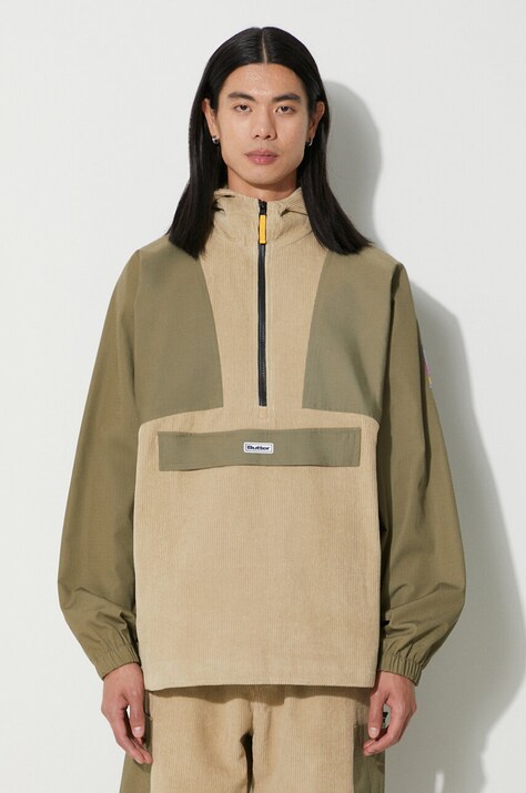 Μπουφάν Butter Goods Terrain Corduroy Jacket χρώμα: πράσινο, BGQ3233101 F3BGQ3233101