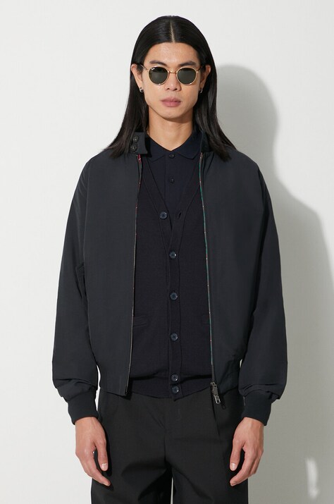 Μπουφάν bomber Baracuta G9 Cloth ανδρικό, χρώμα: ναυτικό μπλε, BRCPS0001 F3BRCPS0001