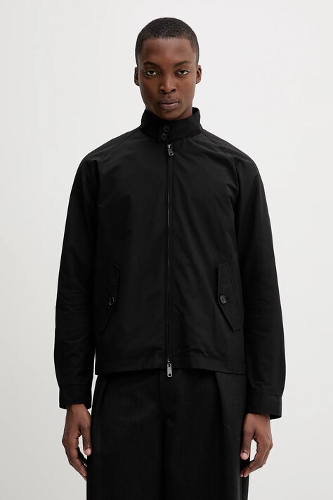 Μπουφάν bomber Baracuta G4 Cloth ανδρικό, χρώμα: μαύρο, BRCPS1006