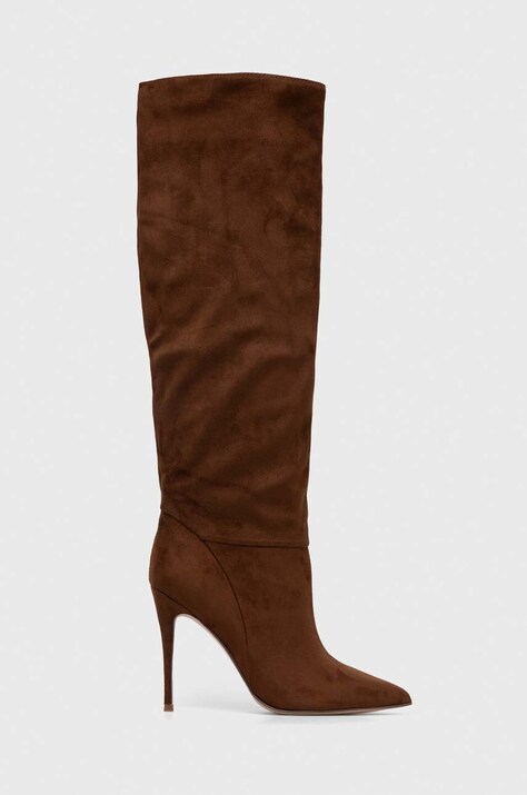 Μπότες Steve Madden Darian χρώμα: καφέ, SM11002162
