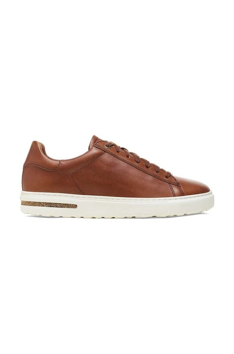 Δερμάτινα αθλητικά παπούτσια Birkenstock Bend Low χρώμα: καφέ, 1026177 F31026177