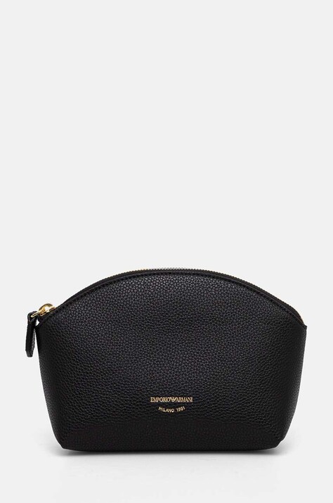 Νεσεσέρ καλλυντικών Emporio Armani χρώμα: μαύρο, EW000546 AF11953