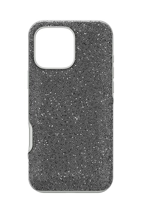 Θήκη κινητού Swarovski HIGH 16 PRO MAX χρώμα: γκρι, 5698780