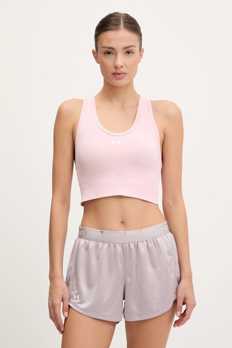 Αθλητικό σουτιέν Under Armour Vanish Seamless χρώμα: κόκκινο, 1384419