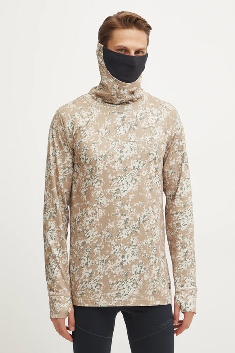 Λειτουργικό μακρυμάνικο πουκάμισο Burton Midweight Base Layer χρώμα: πράσινο, 132031