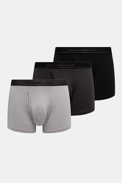 Μποξεράκια Abercrombie & Fitch 3-pack χρώμα: μπεζ, KI114-4013