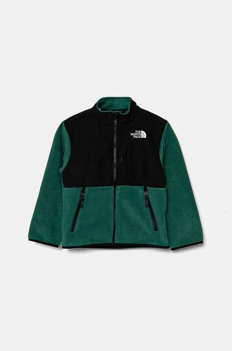 Βρεφική μπλούζα fleece The North Face DENALI JACKET χρώμα: πράσινο, NF0A88V2NL11