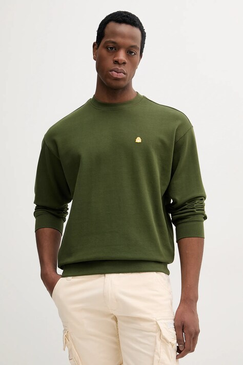 Βαμβακερή μπλούζα United Colors of Benetton χρώμα: μπλε, 342ZU1093