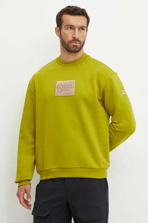 Μπλούζα Columbia Wallowa Fleece χρώμα: πράσινο, 2090811