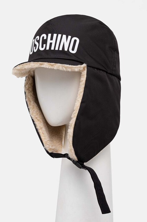 Καπέλο Moschino χρώμα: μαύρο, M5806 60105