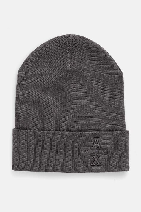 Καπέλο Armani Exchange χρώμα: γκρι, 954660 4F300