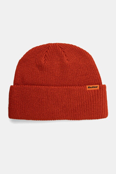 Καπέλο Butter Goods Tall Wharfie Beanie χρώμα: κόκκινο, BG243811