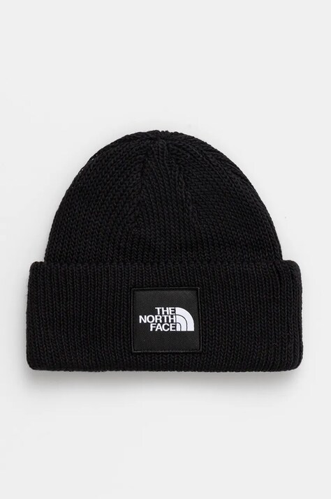 Καπέλο The North Face Explore Beanie χρώμα: μαύρο, NF0A55KCKY41