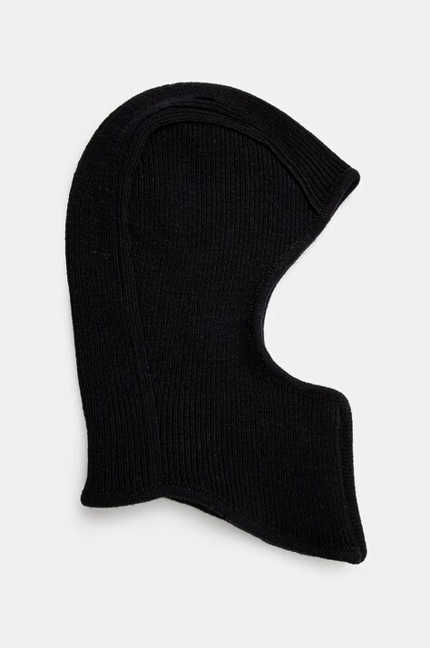 Μάλλινη μπαλακλάβα AMBUSH Rib Knit Balaclava χρώμα: μαύρο, BMLC002F24KNI0011000