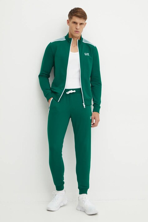 Φόρμα EA7 Emporio Armani χρώμα: πράσινο, PJ9FZ.6DPV54