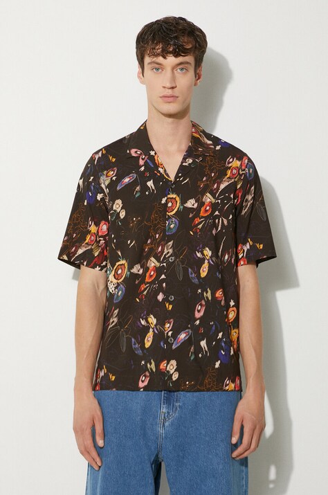 Πουκάμισο Paul Smith χρώμα: μαύρο, M1R-905U-N02403