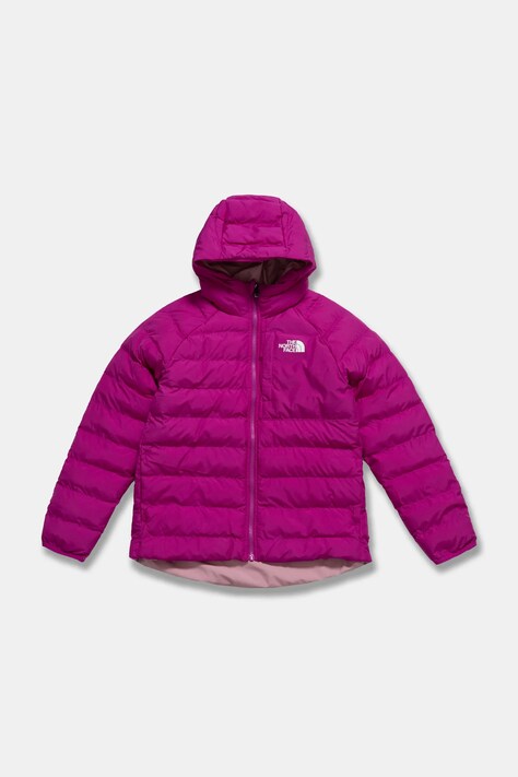 Αναστρέψιμο παιδικό μπουφάν The North Face REVERSIBLE PERRITO HOODED JACKET χρώμα: ροζ, NF0A88UE1I71