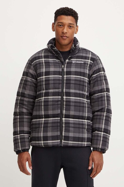 Μπουφάν Columbia Puffect Novelty χρώμα: γκρι, 2086831