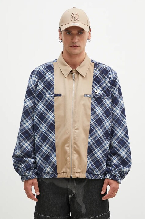 Μπουφάν δυο όψεων AMBUSH Chinos Blouson ανδρικό, χρώμα: ναυτικό μπλε, BMEM002F24FAB0014661