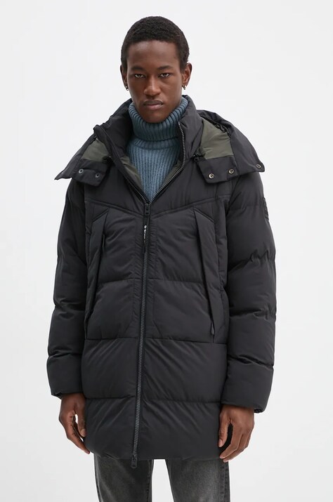 Μπουφάν G-Star Raw χρώμα: μαύρο, D25347-D518