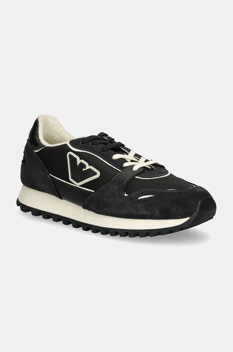 Αθλητικά Emporio Armani χρώμα: ναυτικό μπλε, XYX040 XOX04