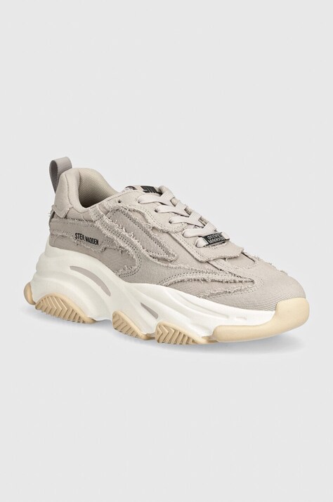 Αθλητικά Steve Madden Park Ave χρώμα: γκρι, SM19000106