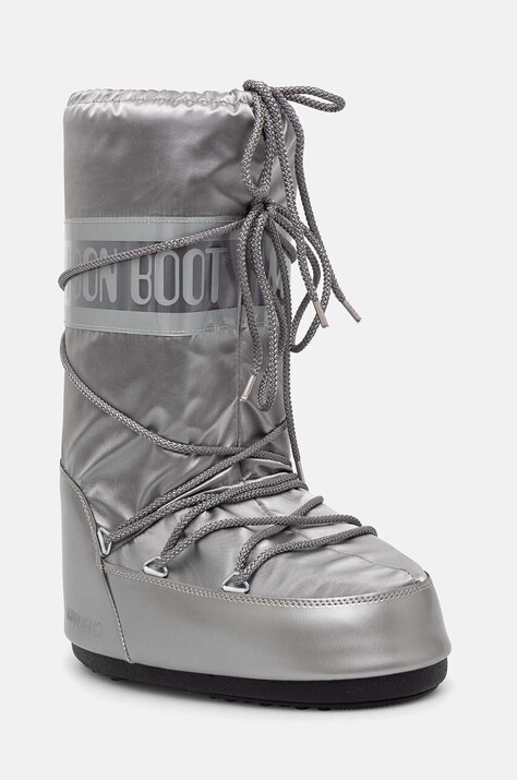 Μπότες χιονιού Moon Boot MB ICON GLANCE χρώμα: ασημί, 80D1401680 H001