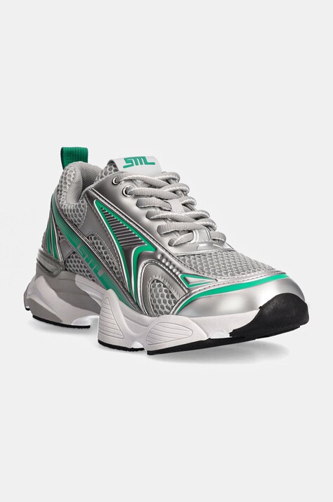 Αθλητικά Steve Madden Speedster-E χρώμα: ασημί, SM19000122