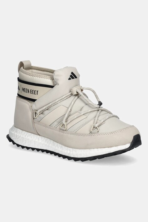 Μπότες χιονιού adidas x Moon Boot χρώμα: μπεζ, IH2490